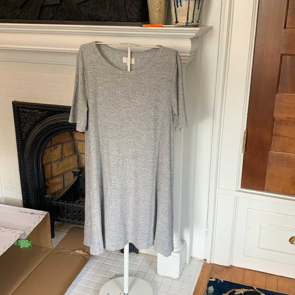 Lou & Grey rayon blend tee swing dress. Worn a few times. Retail 100